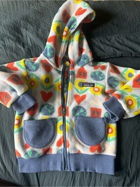 Patagonia Synchilla Kids' Hooded Fleece Jacket - Multi Color